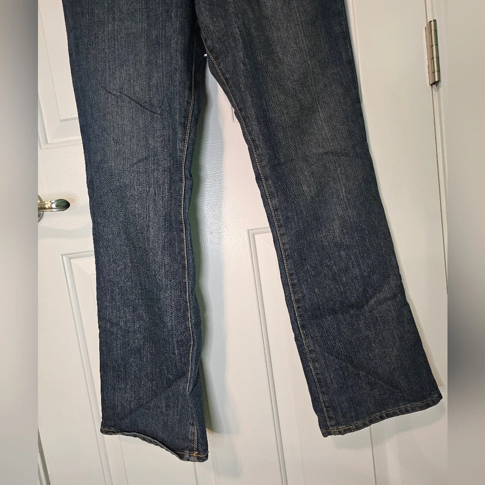 Children's Place Dark Blue Bootcut Jeans Boys Size 14 Husky NWT